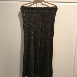 NWT ZARA GLITTER CULOTTES